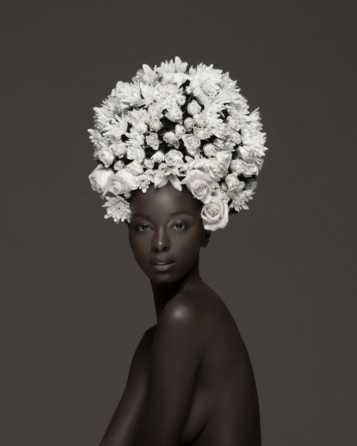 idees accessoires photo grossesse fleurs cheveux