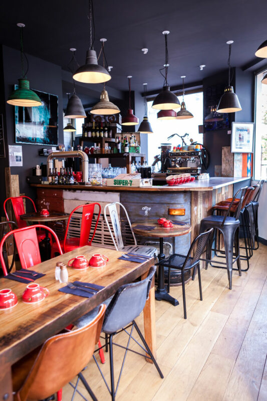 photo de la salle de restaurant Onze levallois perret